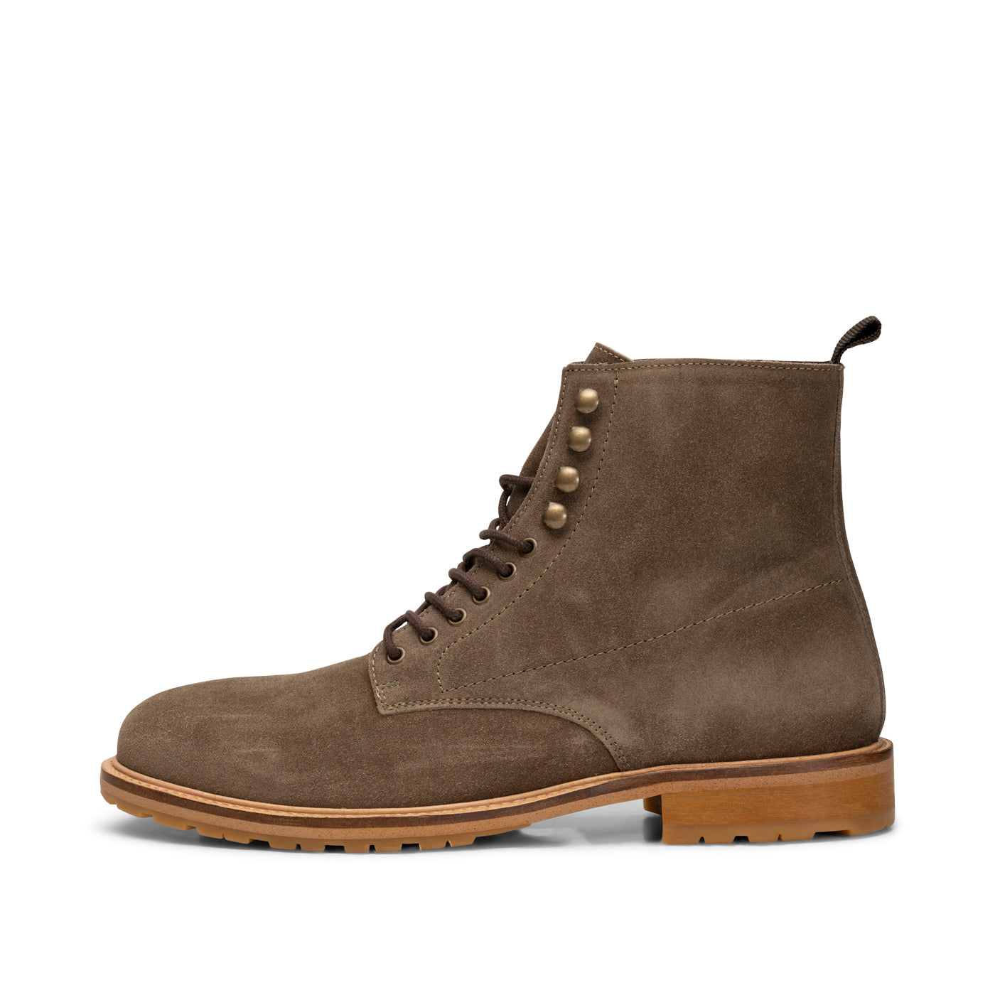 York lace up boot suede KHAKI – SHOE THE BEAR COM