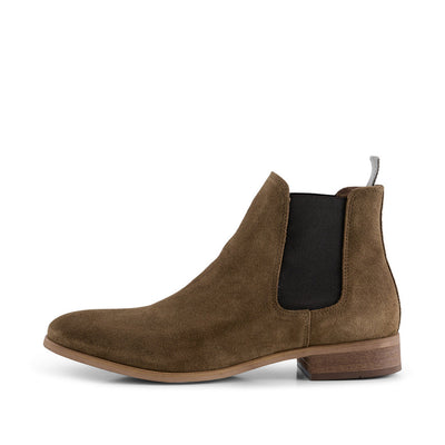 SHOE THE BEAR MENS Dev chelsea boot suede Chelsea Boots 135 TOBACCO