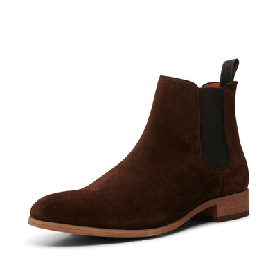 SHOE THE BEAR MENS Dev chelsea boot waxed Boots 130 BROWN