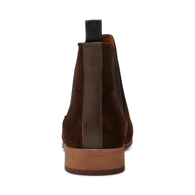 SHOE THE BEAR MENS Dev chelsea boot waxed Boots 130 BROWN