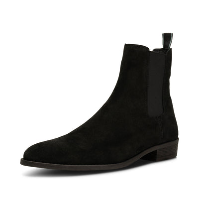 SHOE THE BEAR MENS Eli chelsea boot suede Boots 110 BLACK