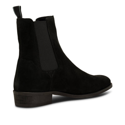 SHOE THE BEAR MENS Eli chelsea boot suede Boots 110 BLACK