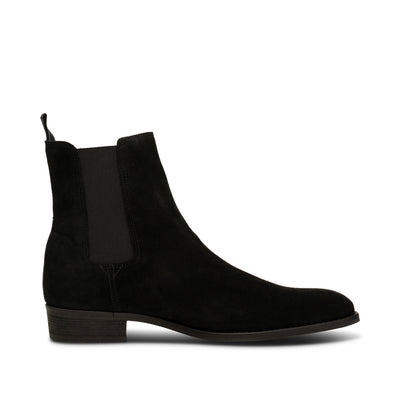 SHOE THE BEAR MENS Eli chelsea boot suede Boots 110 BLACK