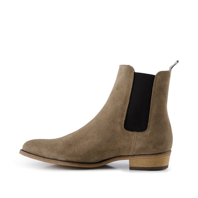 SHOE THE BEAR MENS Eli chelsea boot suede Boots 160 TAUPE