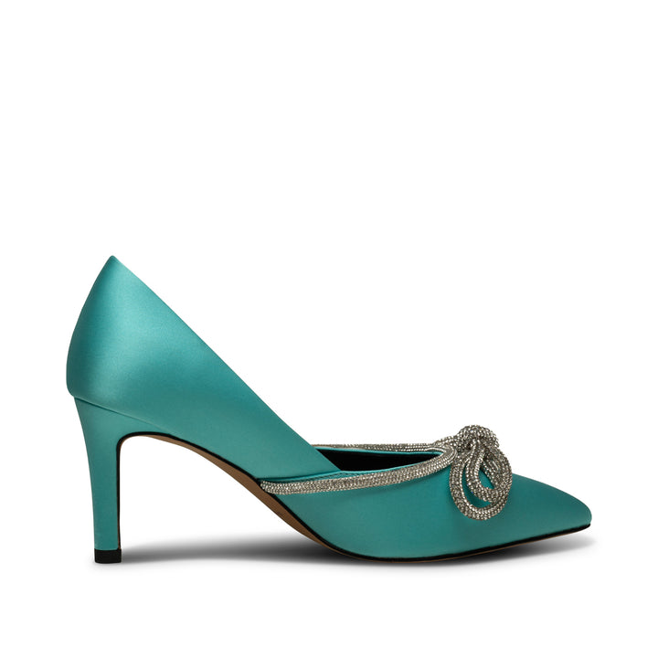 Dark turquoise heels hotsell