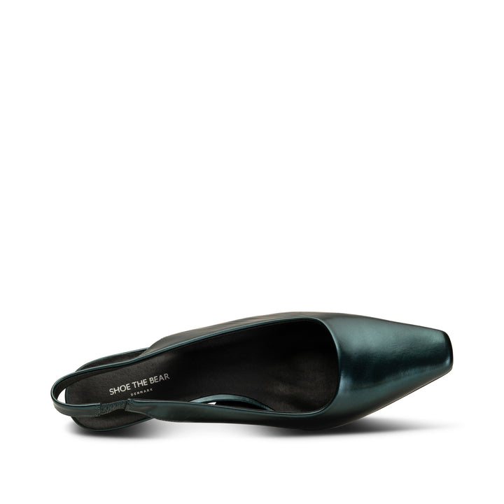 靴 BOHEMSEO SLEEK LEATHER BELTED SLINGBACK BOHEMSEO】SLEEK LEATHER BELTED SLINGBACK
