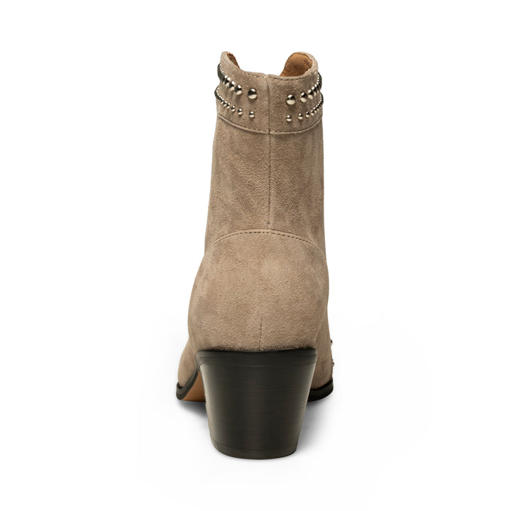 Annika western stud suede - TAUPE – SHOE THE BEAR - COM
