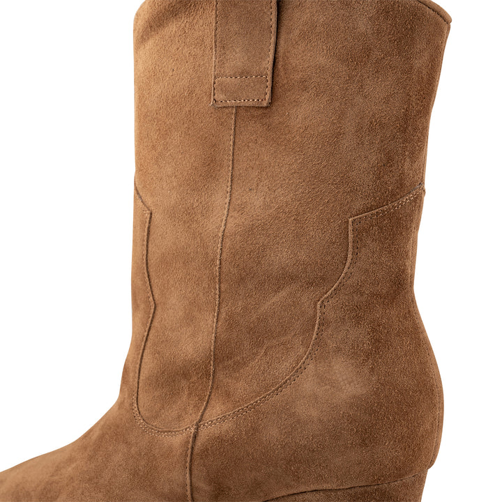 ブーツその他 DEINET TEDDY BEAR BUCKLE BOOTS IN BROWN KDTYS4WB311 Demonia BEAR-316 Over-the-Knee Boots with Pyramid Studs