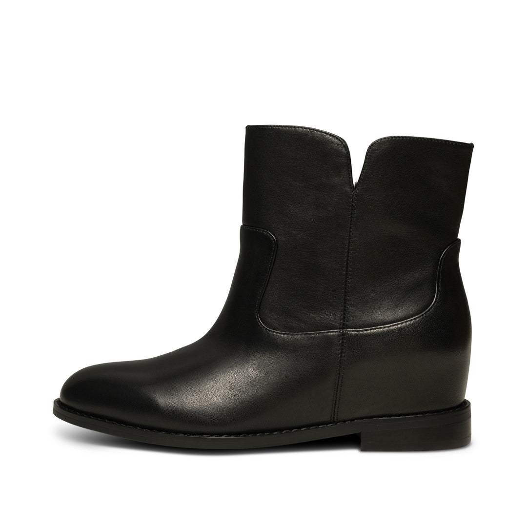 【BAON】Elid Leather Middle Boots Barcelona Leather Boots – ELF