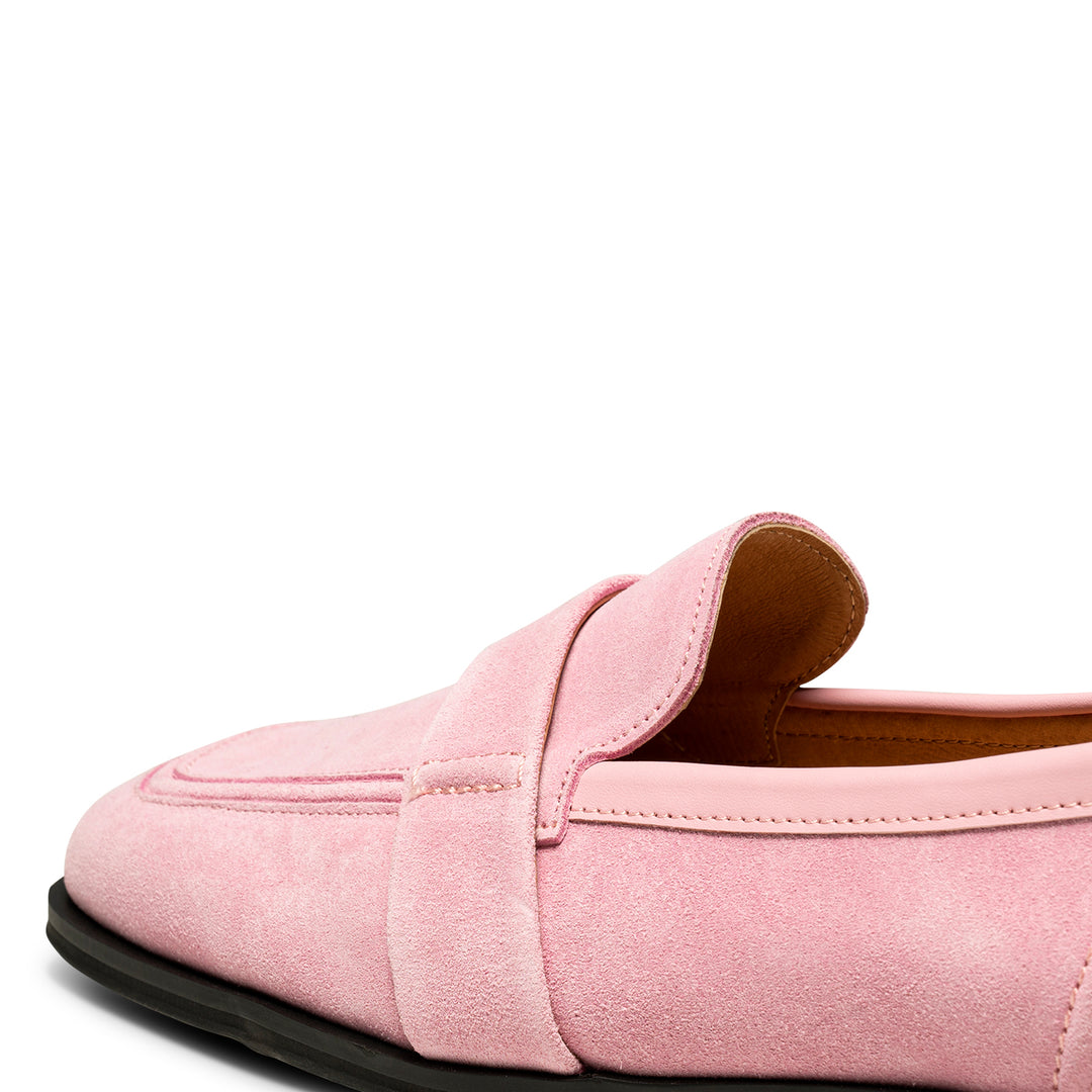 Erika saddle loafer suede Soft Pink – SHOE THE BEAR COM
