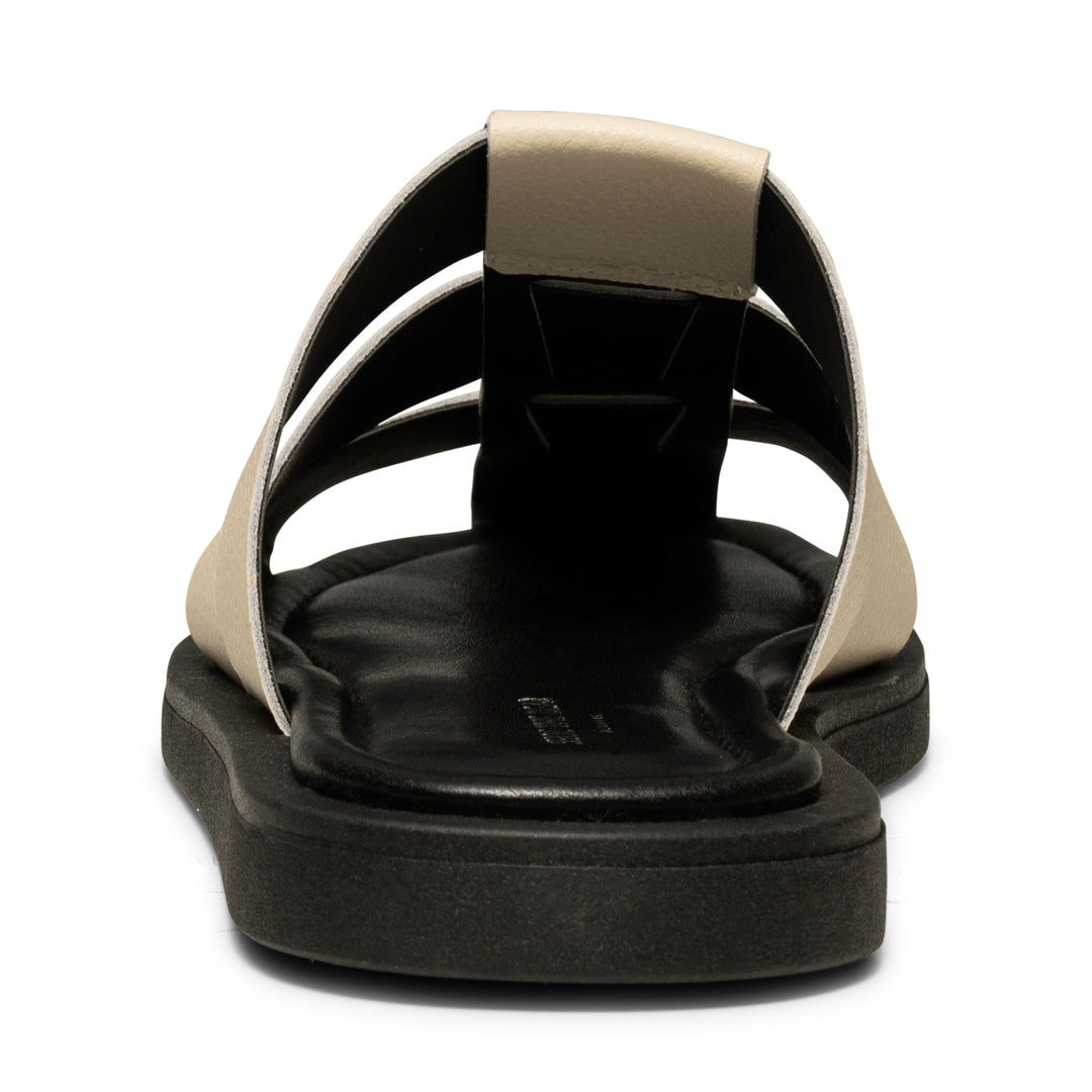 Krista fisherman mule leather - OFF WHITE – SHOE THE BEAR - COM