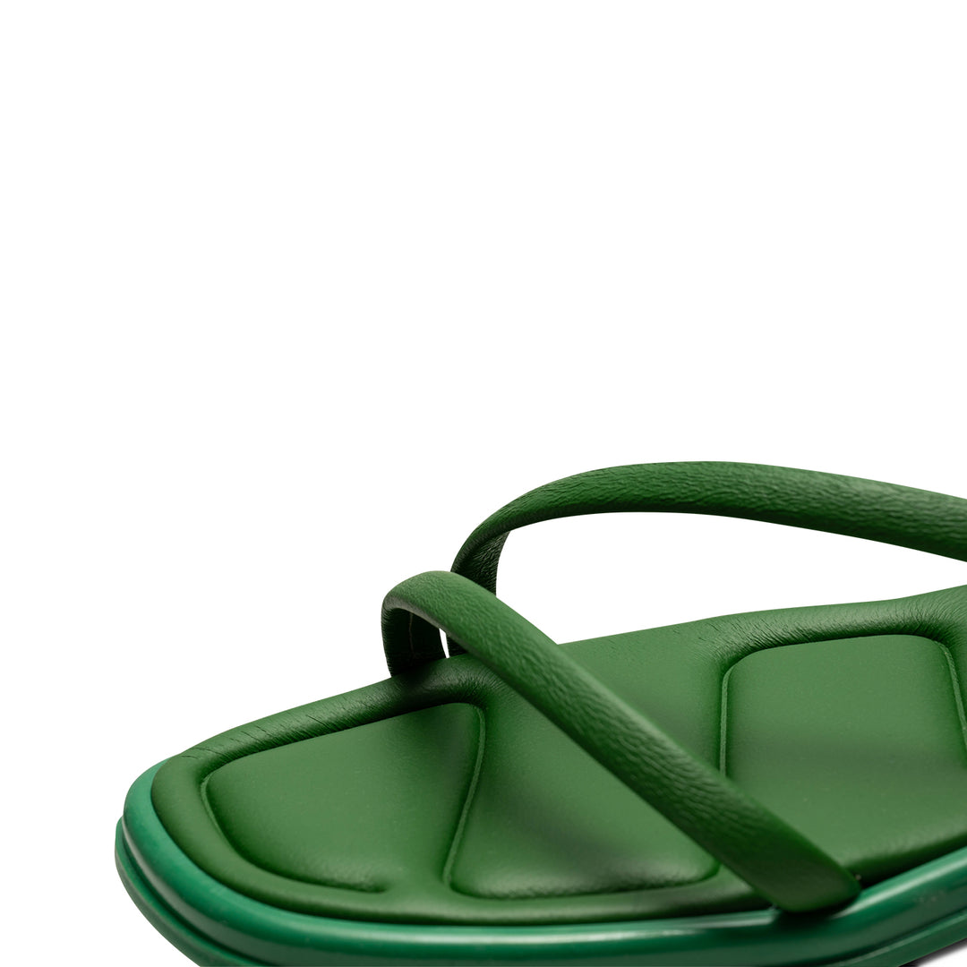 Selena strap sandal leather - GREEN – SHOE THE BEAR - COM
