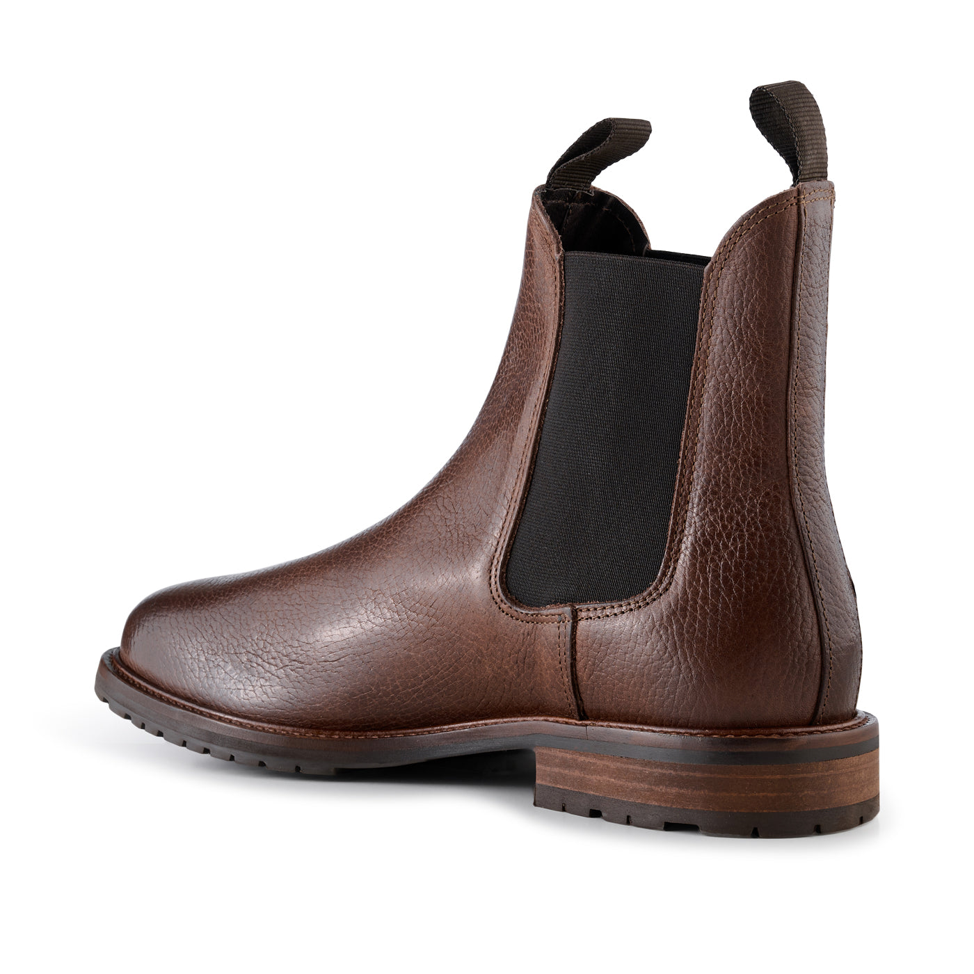 SHOE THE BEAR MENS York chelsea boot leather Boots 130 BROWN