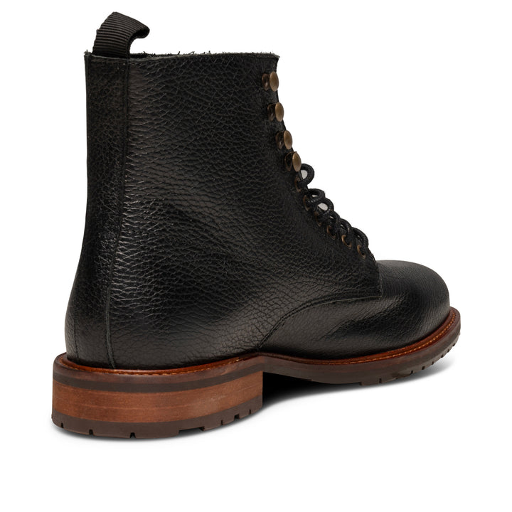 Shoes The Bear Ned Men\'s Lace Up Boots Black Sz 44 Ned boot leather - BLACK – SHOE THE BEAR - COM main image 4