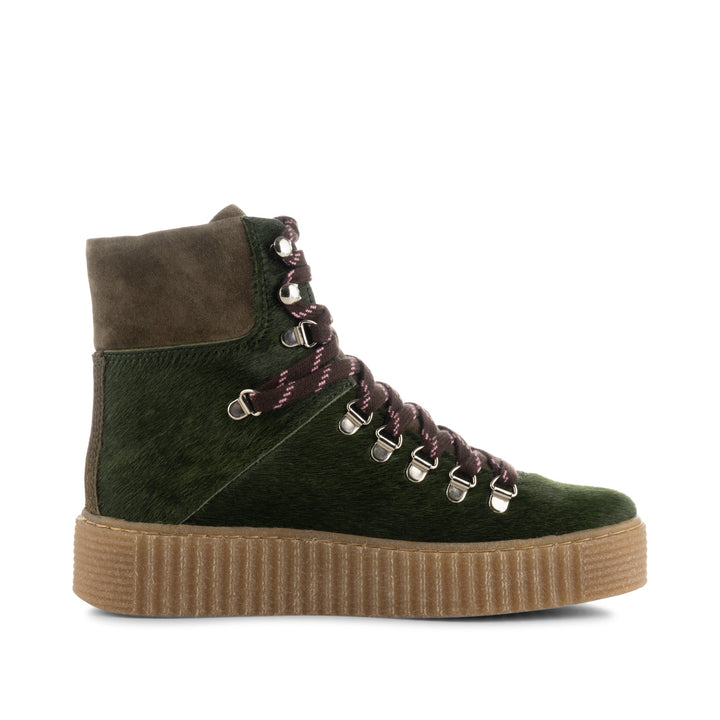 Agda boot suede - KHAKI PONY – SHOE THE BEAR - COM