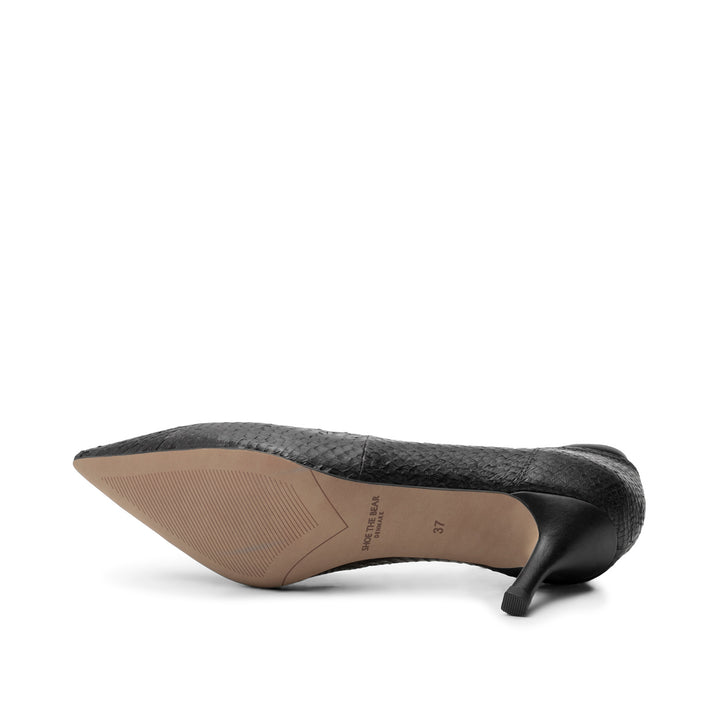 Amia pump fishleather - BLACK – SHOE THE BEAR - COM