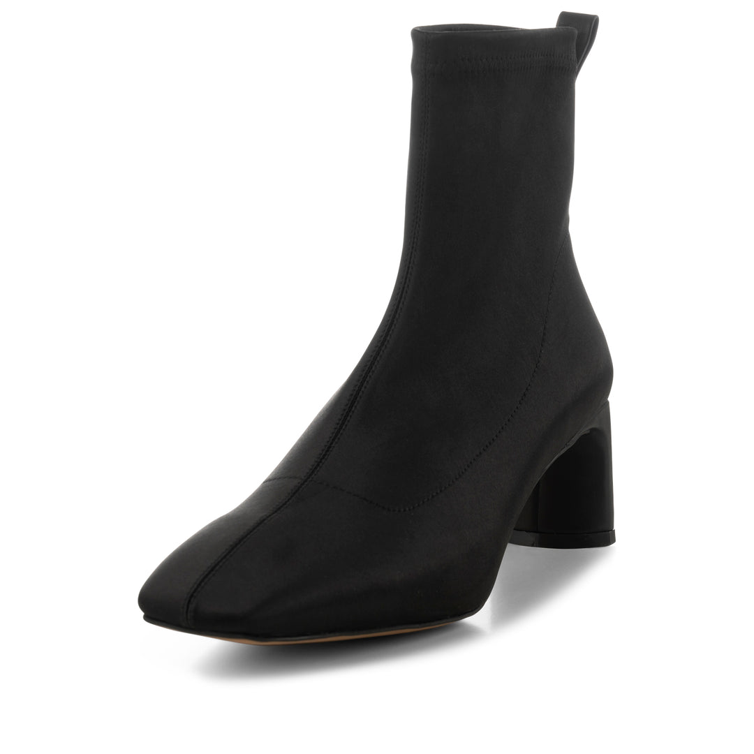 Arlo bootie satin BLACK SATIN