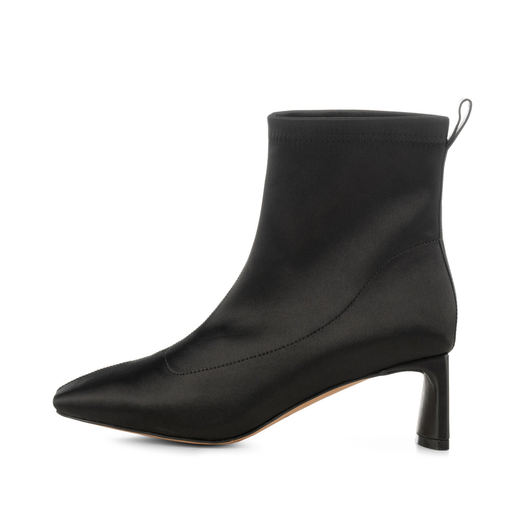 Arlo bootie satin BLACK SATIN