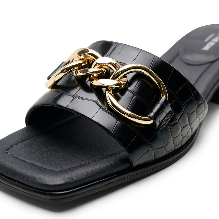 BRENTELLA ALIDEA MULE ブラック 38 Colette mule leather - BLACK – SHOE THE BEAR - COM