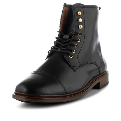 SHOE THE BEAR MENS Curtis boot leather Boots 110 BLACK