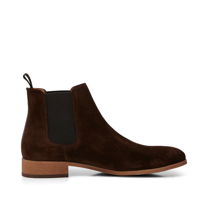 Dev chelsea boot waxed BROWN