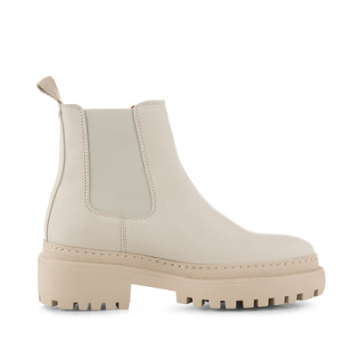 SHOE THE BEAR WOMENS Iona chelsea boot leather Boots 127 OFF WHITE