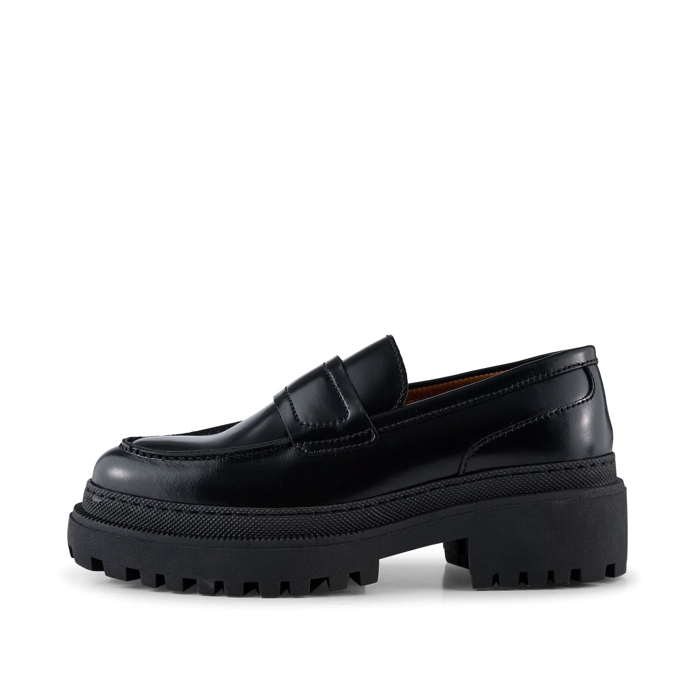Iona loafer leather - BLACK POLIDO HIGH SHINE – SHOE THE BEAR - COM