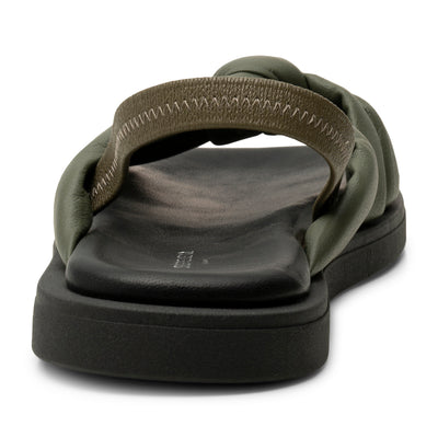 SHOE THE BEAR WOMENS Krista slingback sandal leather Sandals 916 ALGAE