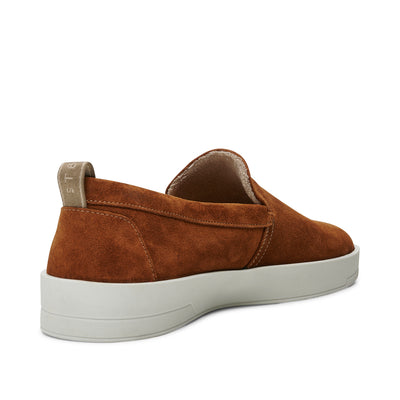 SHOE THE BEAR MENS Noah slip-on suede Shoes 135 TAN