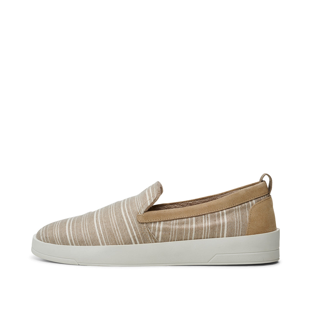 Noah slip-on textile - SAND STRIPE – SHOE THE BEAR - COM