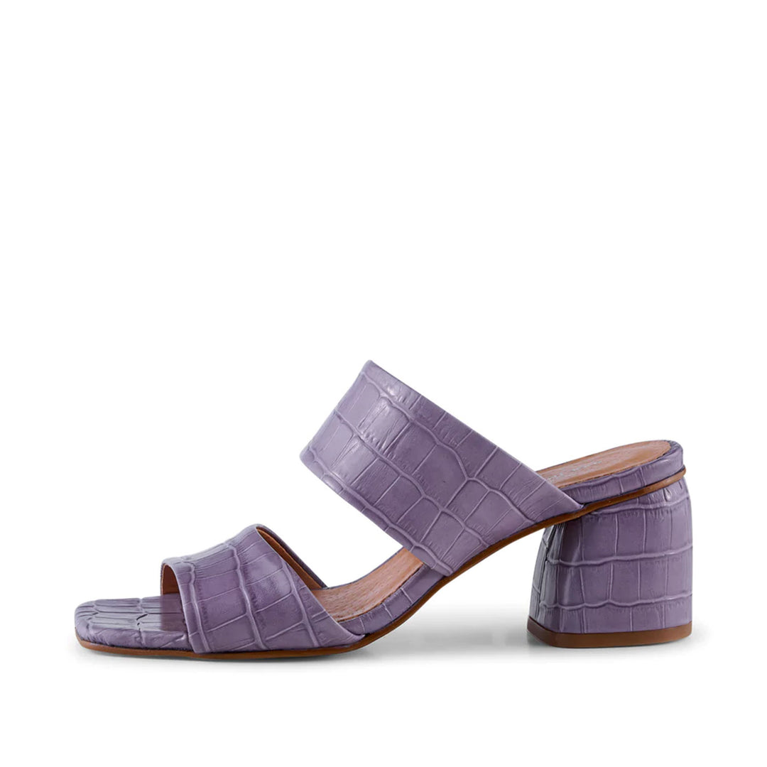 靴 room306 Suede Ribbon Mule Sandal Chloé - Nellie Navy Blue Suede Bow Detail Mule, 100mm