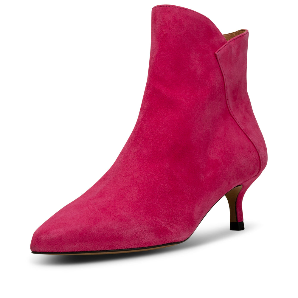 SHOE THE BEAR | Saga heeled suede ankelboot | Bootie for