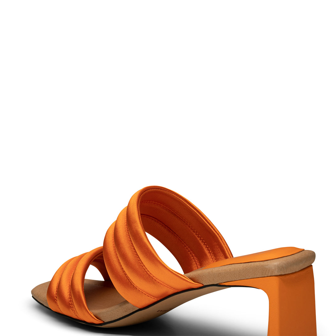 サンダル・ミュール Alevi MILANO Alevi Flat shoes Orange (L19SC0035 0004214) Sylvi_heel_textile-