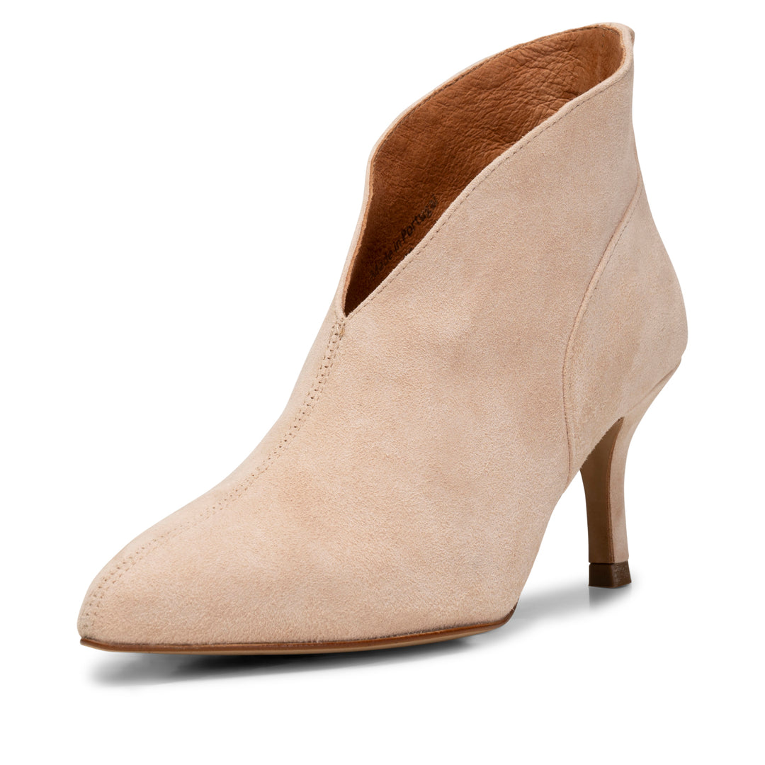 Valentine heel suede BEIGE SHOE THE BEAR COM