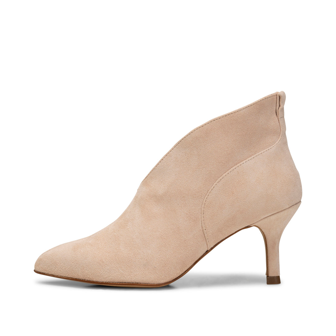 Valentine heel suede BEIGE – SHOE THE BEAR COM - Main Image