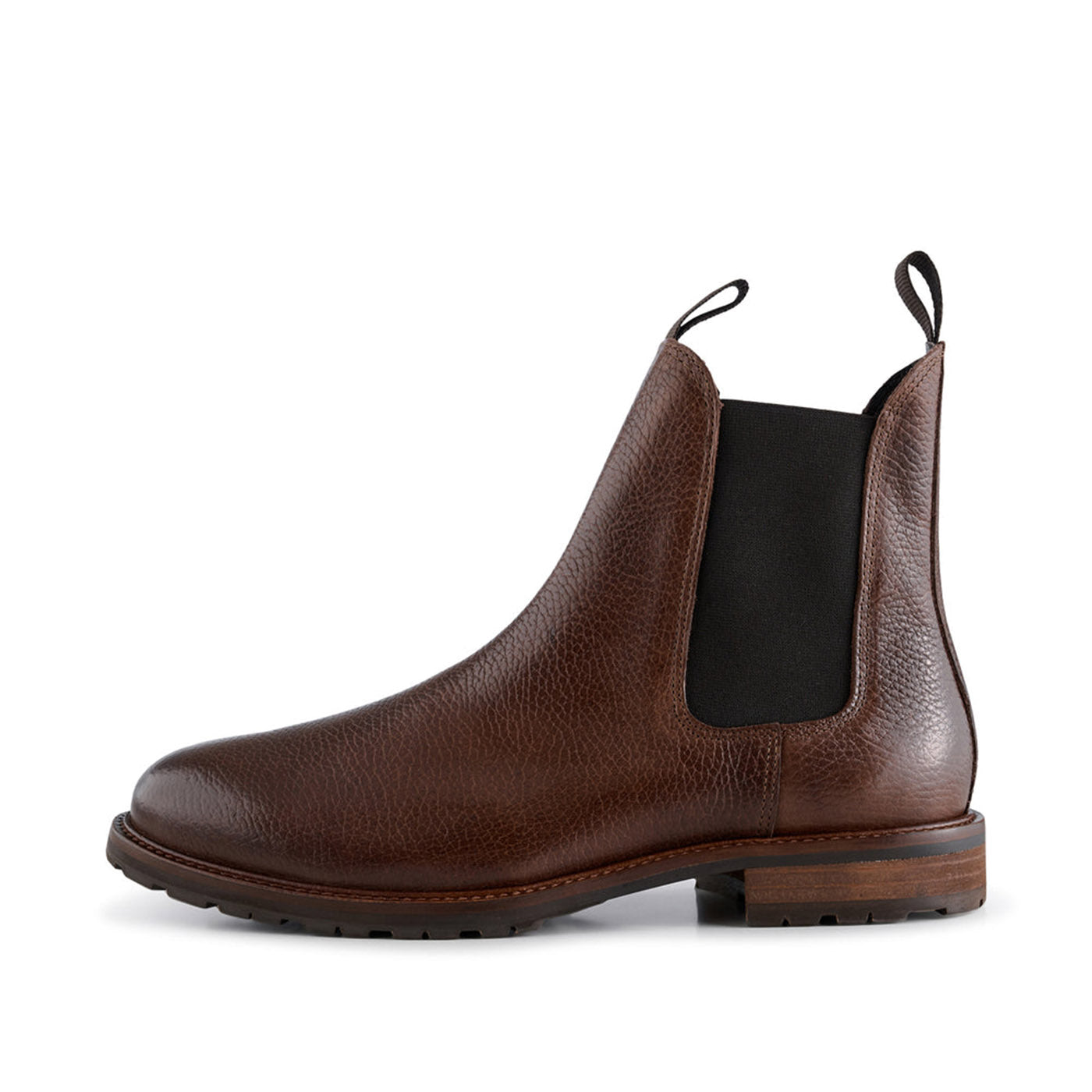 York chelsea boot leather - BROWN – THE BEAR COM