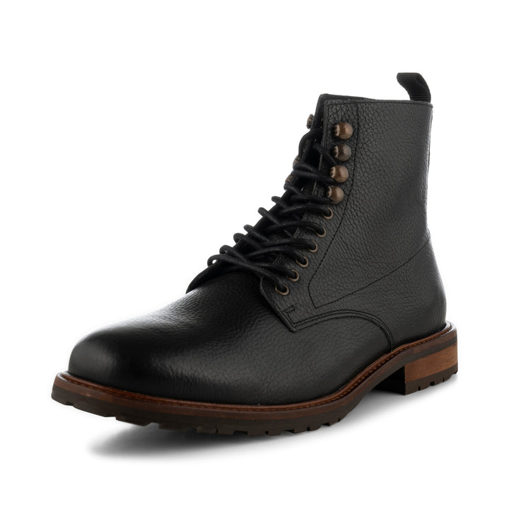 Shoes The Bear Ned Men\'s Lace Up Boots Black Sz 44 Ned boot leather - BLACK – SHOE THE BEAR - COM main image 3