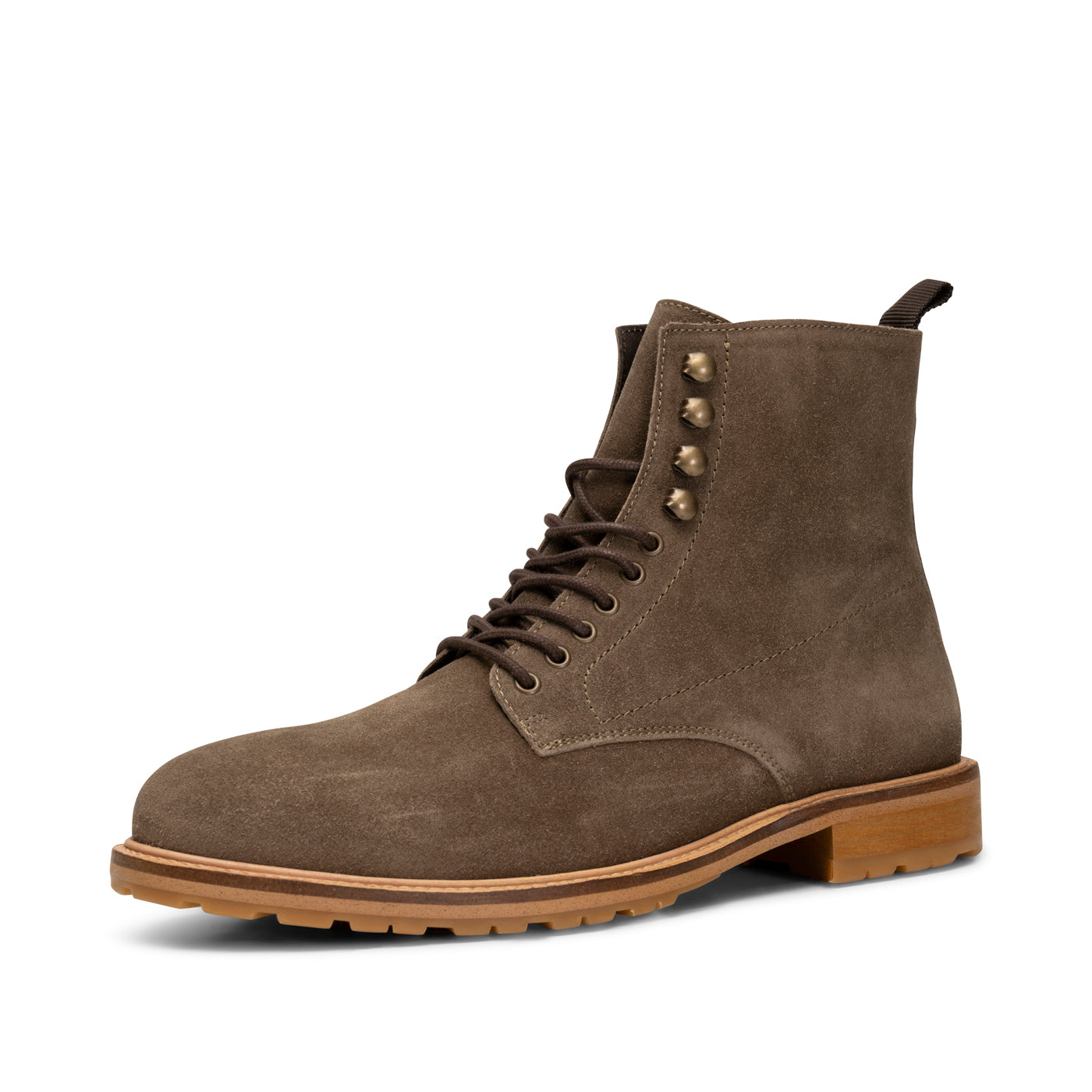 York lace up boot suede KHAKI – SHOE THE BEAR COM